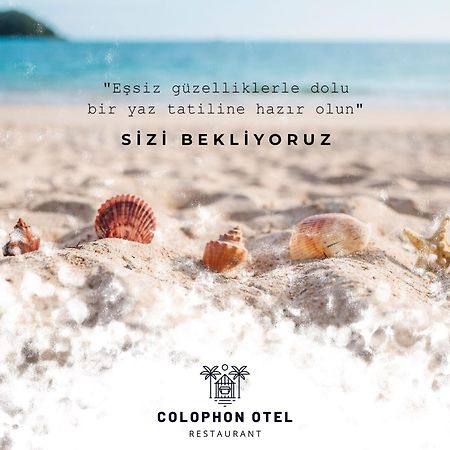 Colophon Beach Otel Gumuldur Ngoại thất bức ảnh